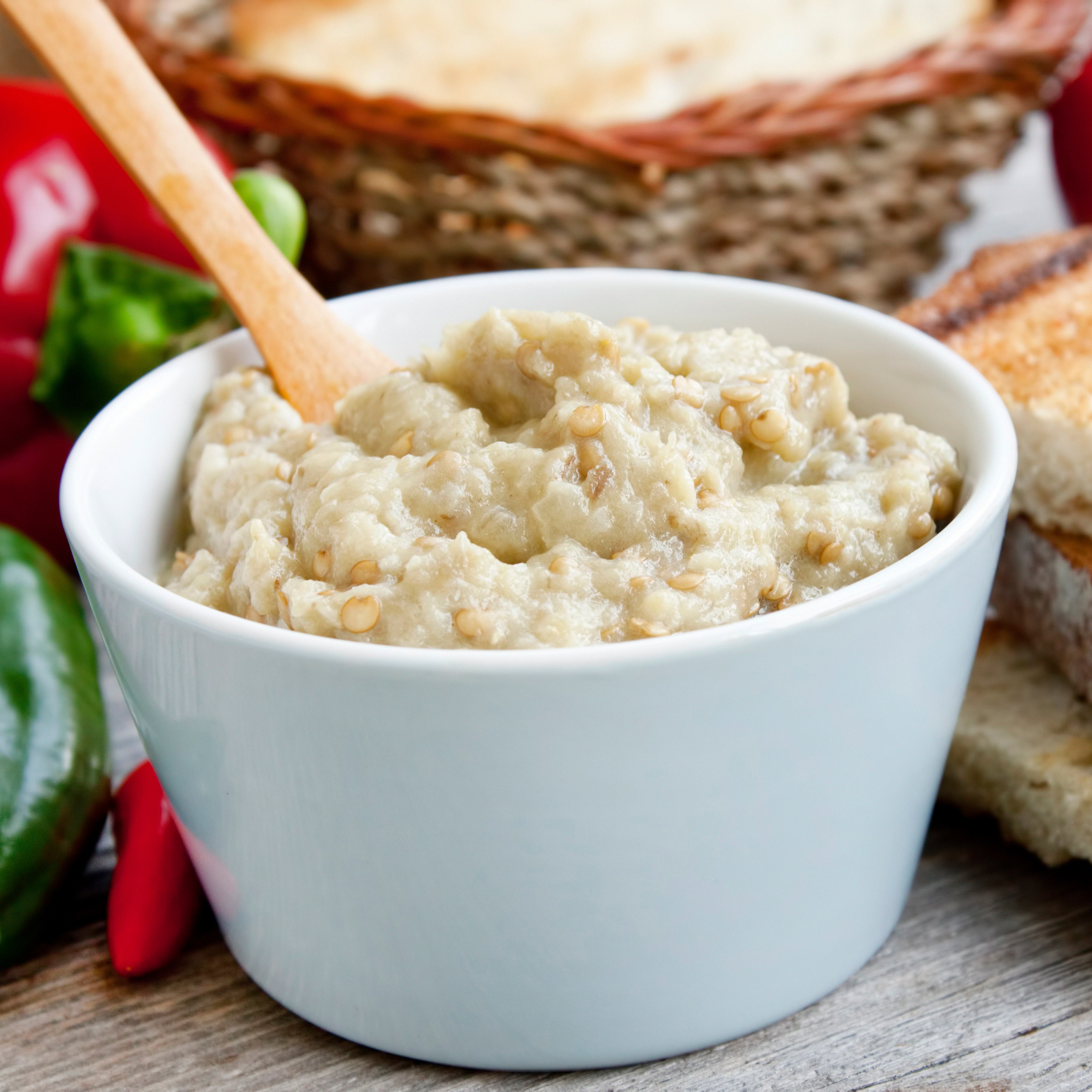 חציל אפוי במיונז - מונטה קרלו