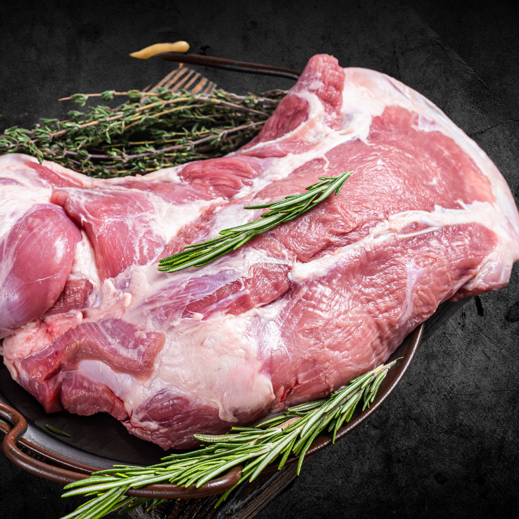 אסאדו עגל מתובל